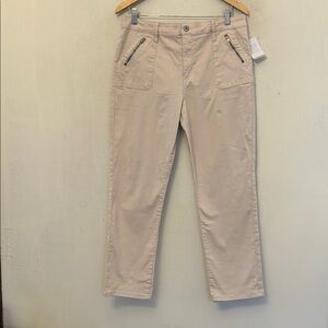 STS Blue off white Caroline high rise straight leg trousers Size 31 New